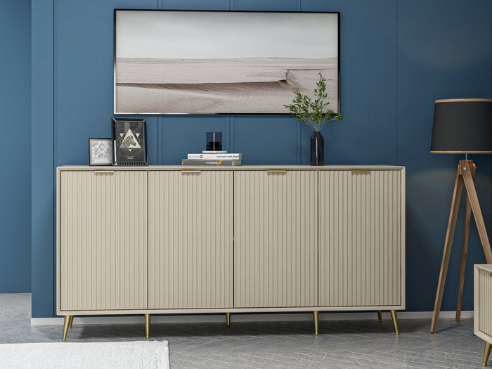 Hanah Home Luxe Consola Arenisca